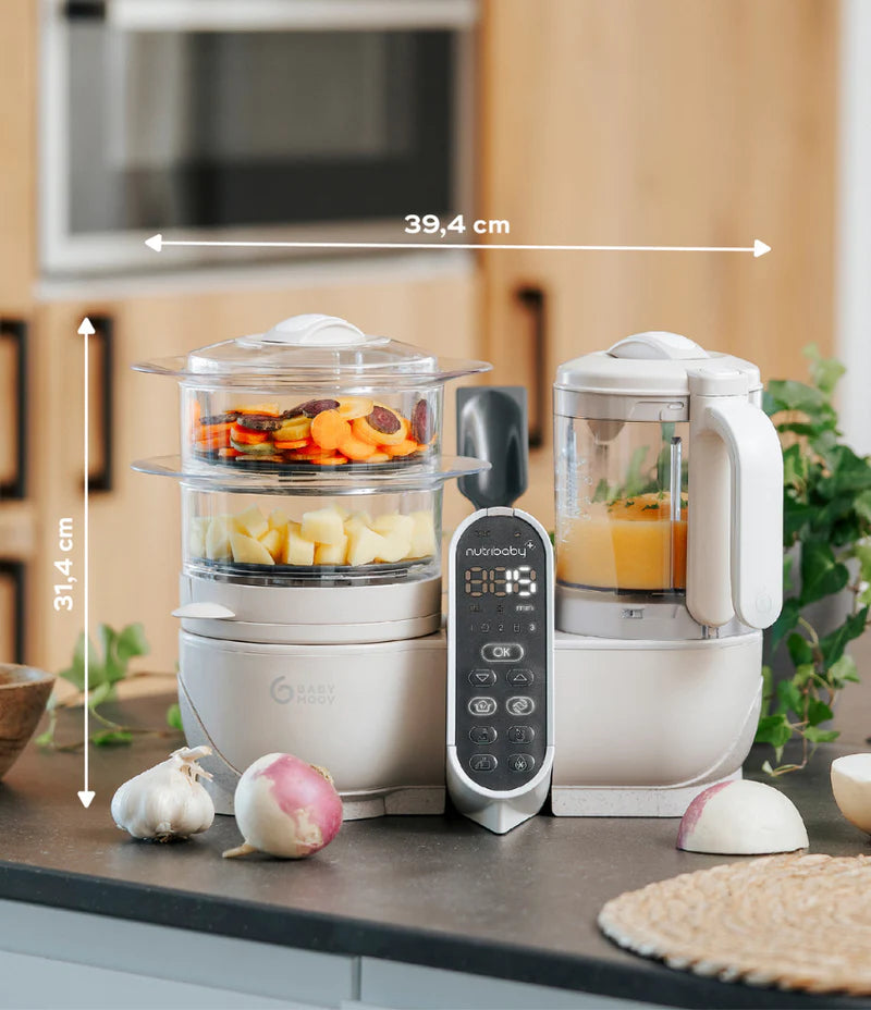 Nutribaby(+) - Multifunctionele keukenmachine Mineral Beige