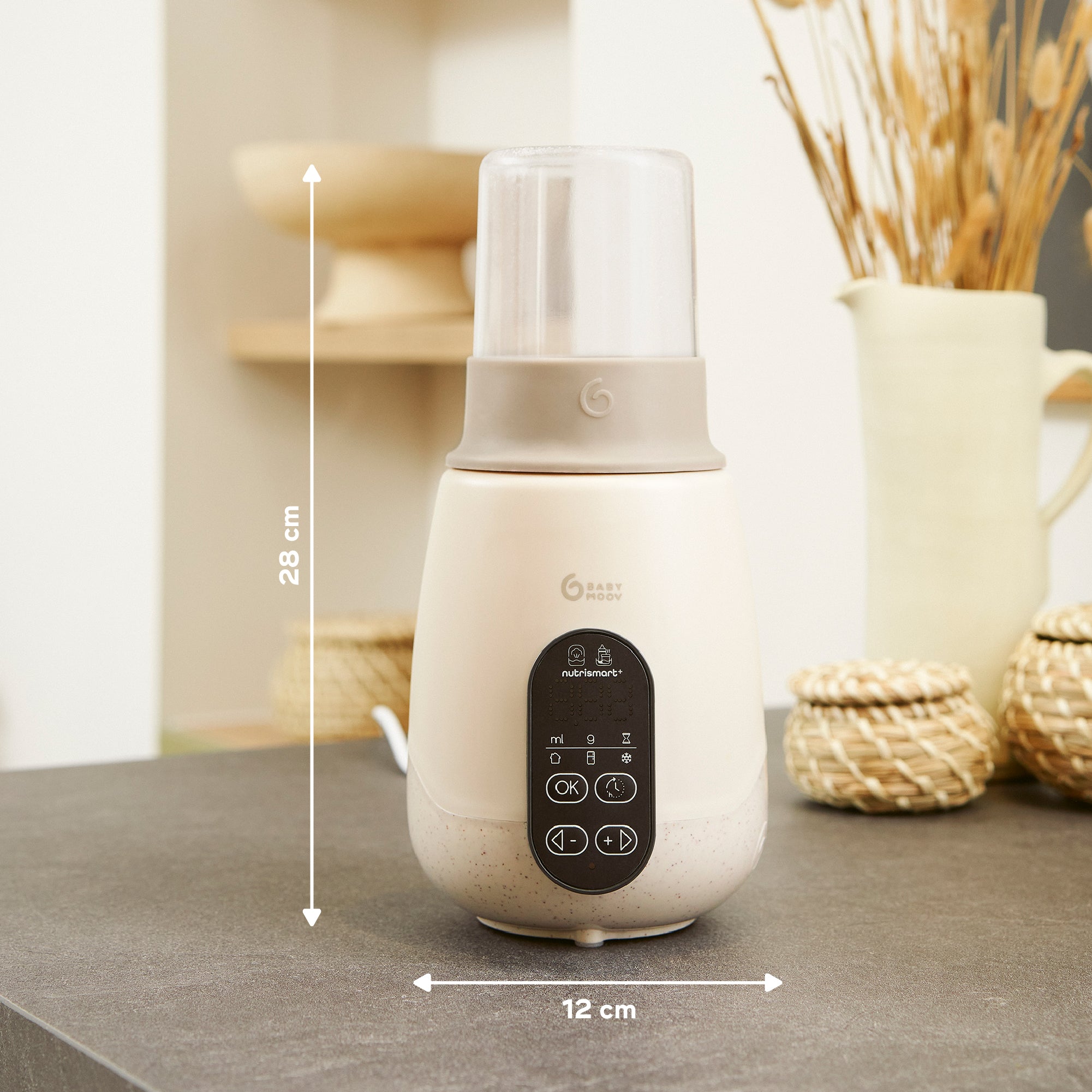 Chauffe-biberon et stérilisateur NutriSmart+ - Babymoov