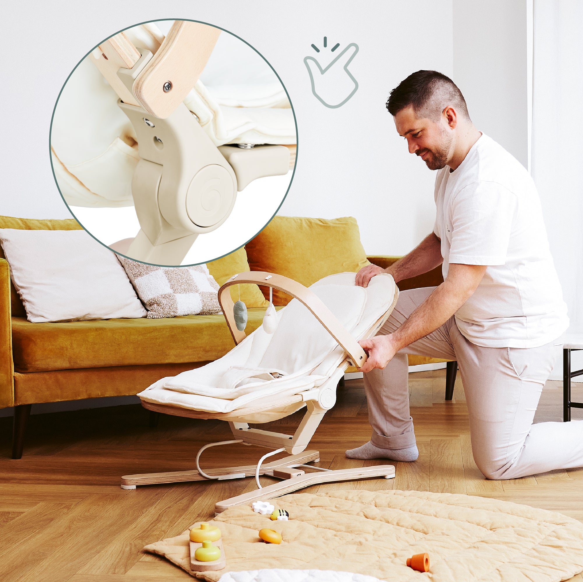 Arche de jeux transat Swoon Flow – Babymoov