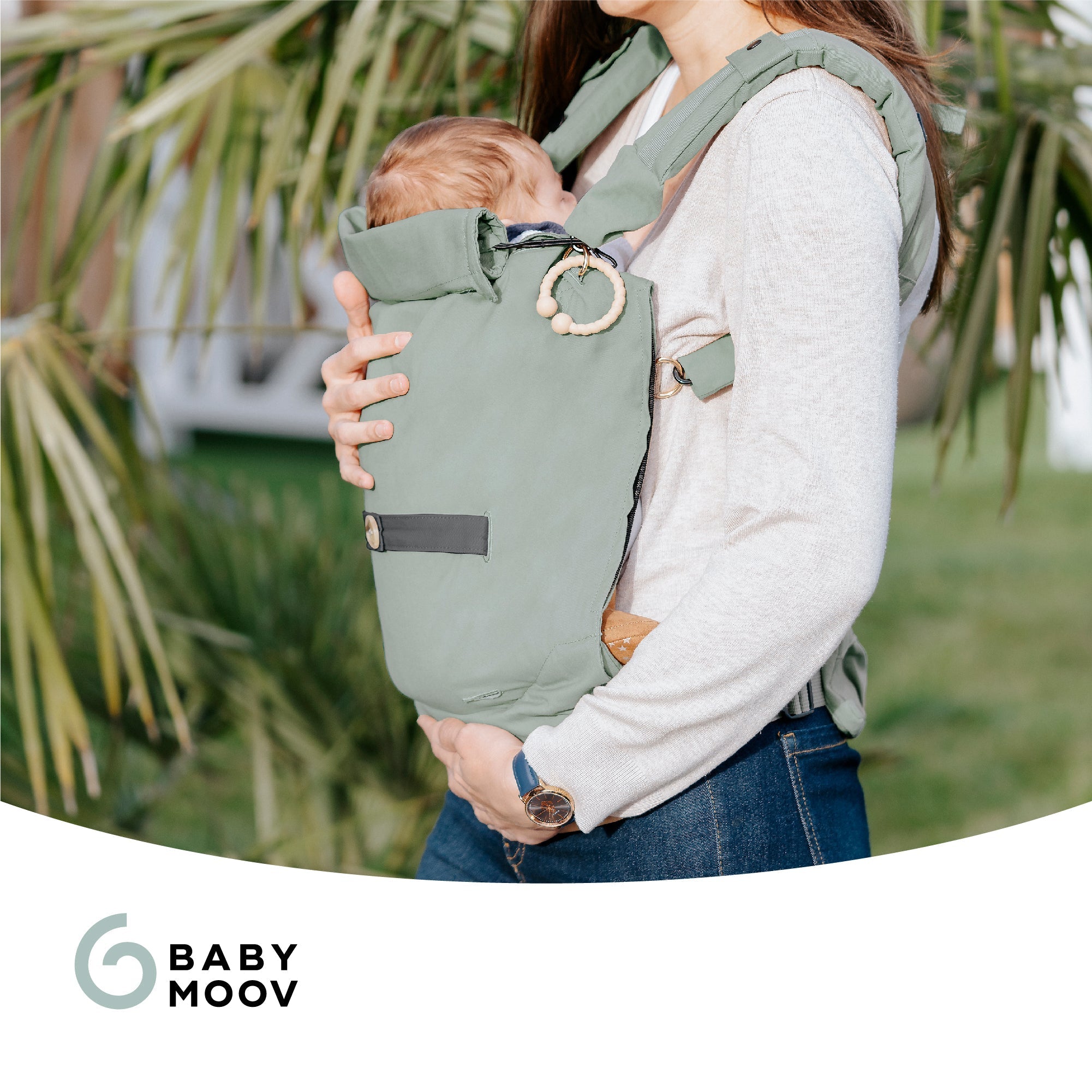 Réducteur nouveau né pour porte-bébé évolutif Moov&Boost