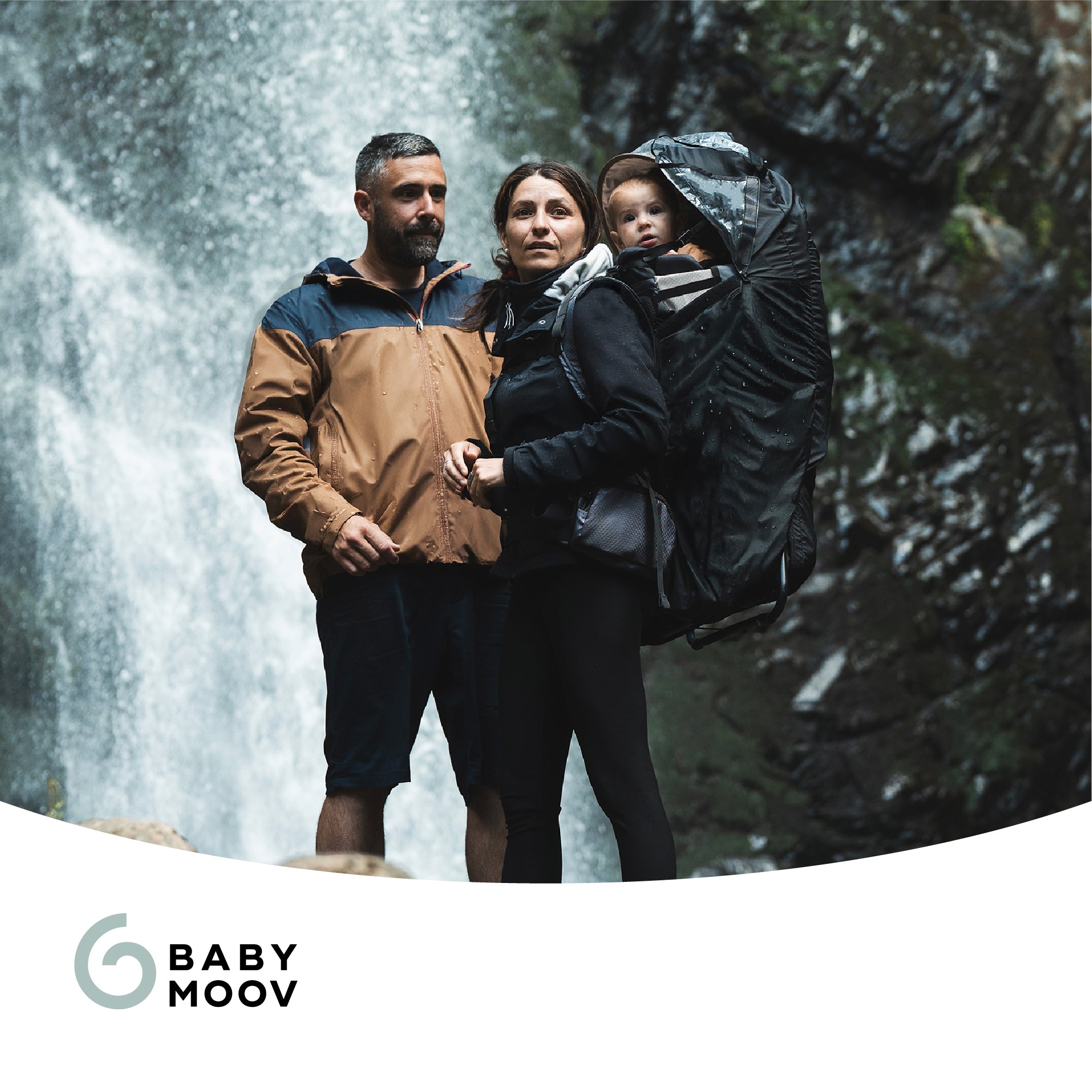 Housse de pluie porte-bébé Moov & Hike