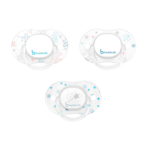 Set van 3 fysiologische glitterspeentjes 12+