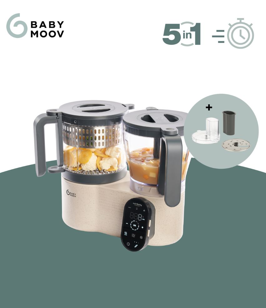 Robot cuiseur Nutribaby Evolution - 5 en 1 avec découpe intégrée