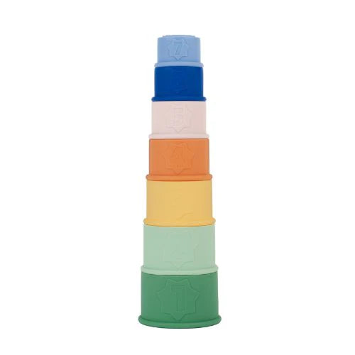 Jouets de bain empilables