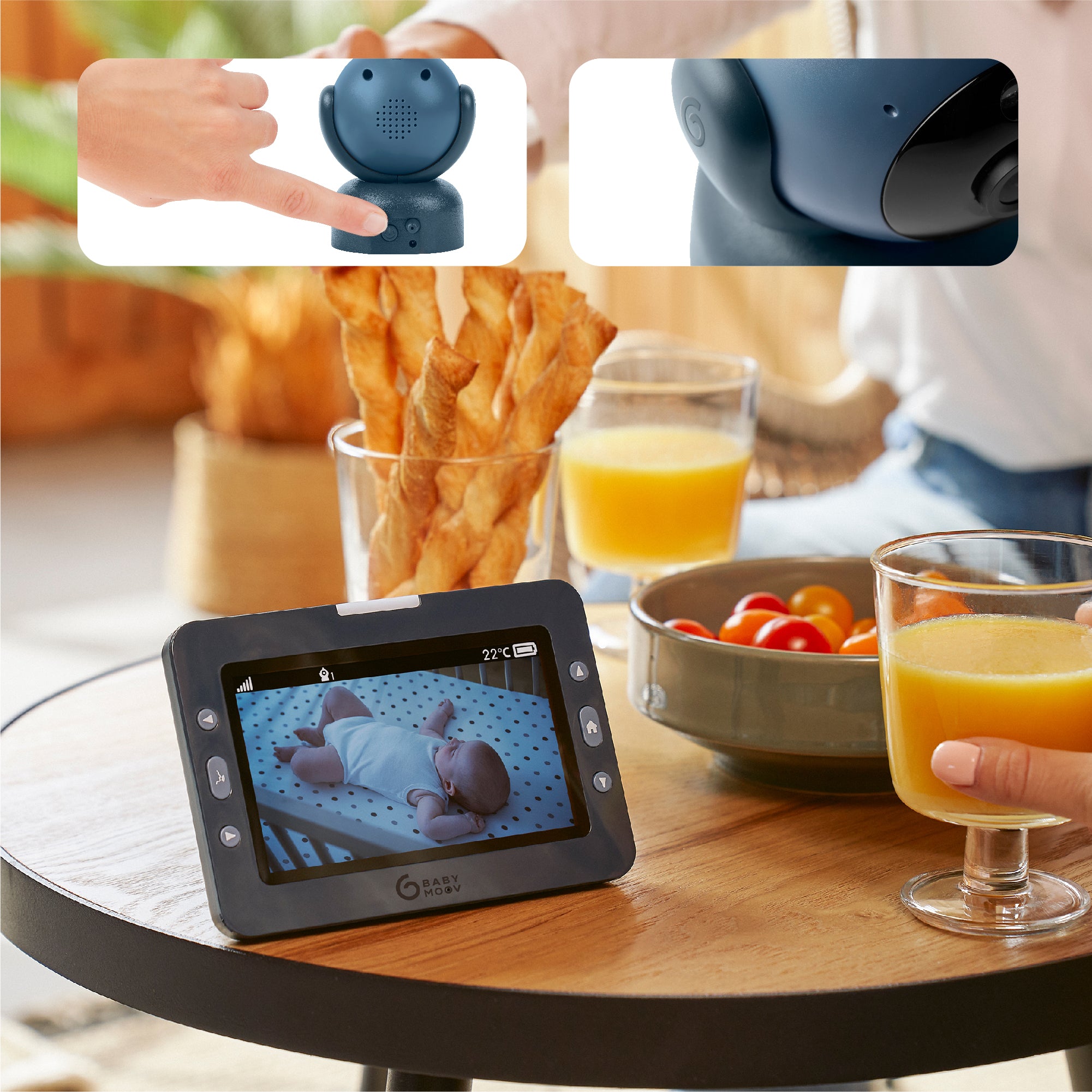 YOO-Master(+) Babyphone Vidéo 360° reconditionné