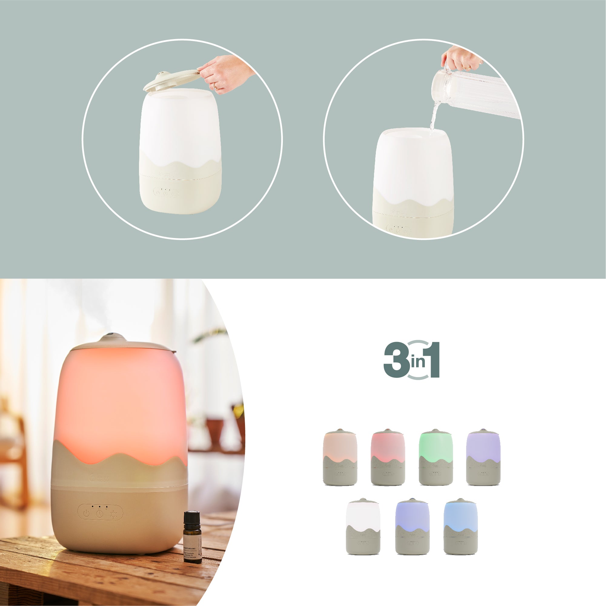 Humidificateur d'air Wave