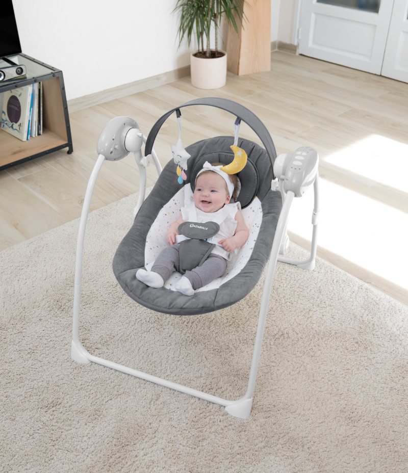Adapter voor Comfort Swing - ADAPT+CABLE EU/Gf platte stekker 8V-800mA_zwart