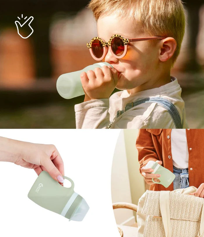 Gourde en silicone 6m+ 150ml